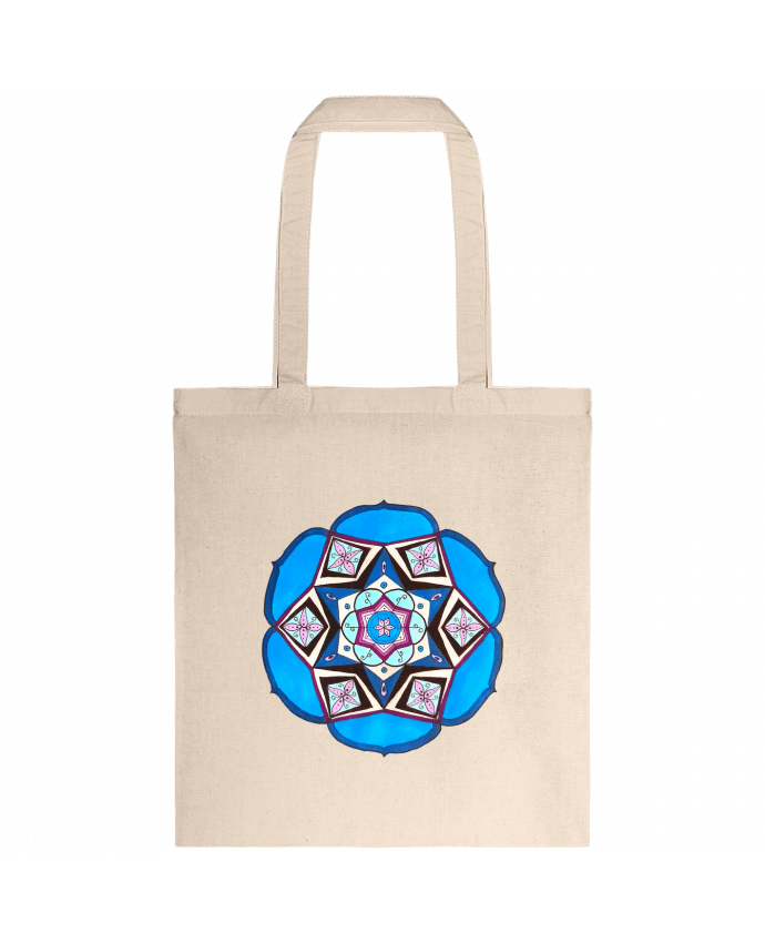 Tote-bag Mandala Apaisement par Caroline-Lyhor