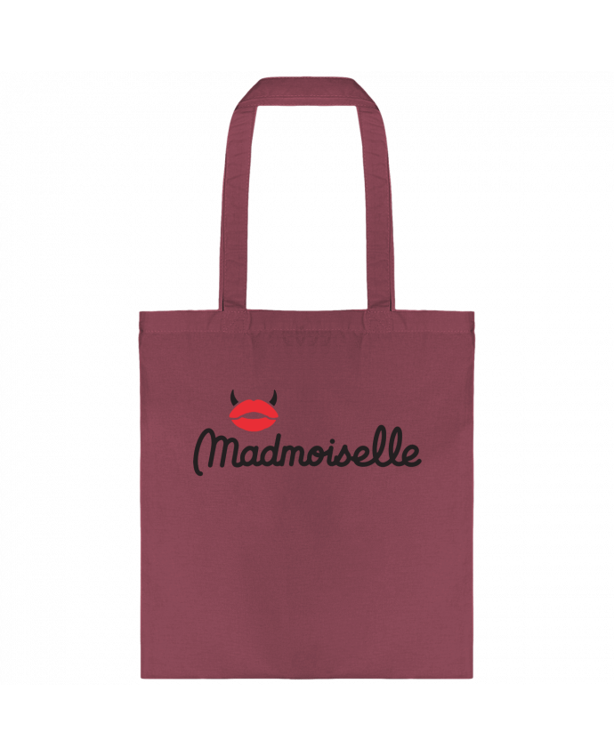 Tote-bag Madmoiselle + logo par Madmoiselle Rose