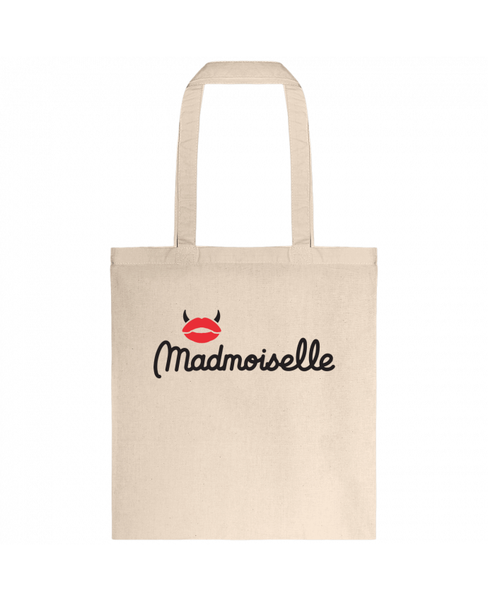 Tote-bag Madmoiselle + logo par Madmoiselle Rose