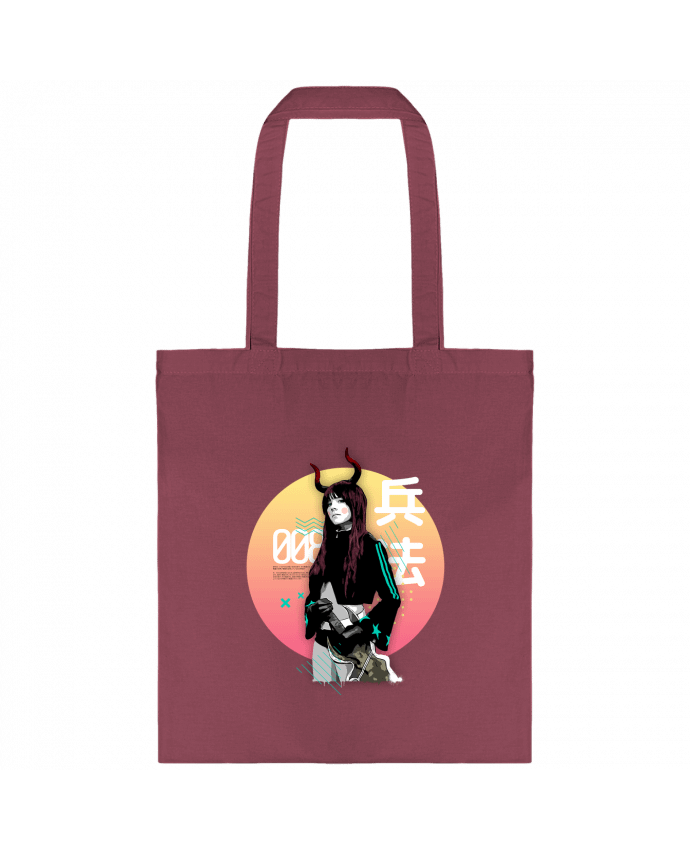 Tote-bag Onna Bugeisha 008 par Pils