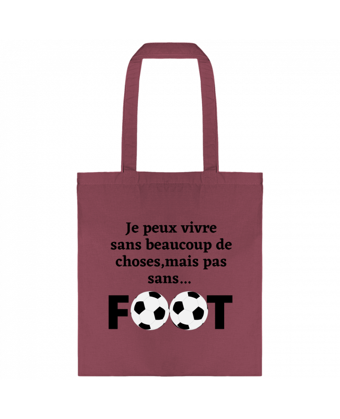 Tote-bag Fou de foot par Anastasia