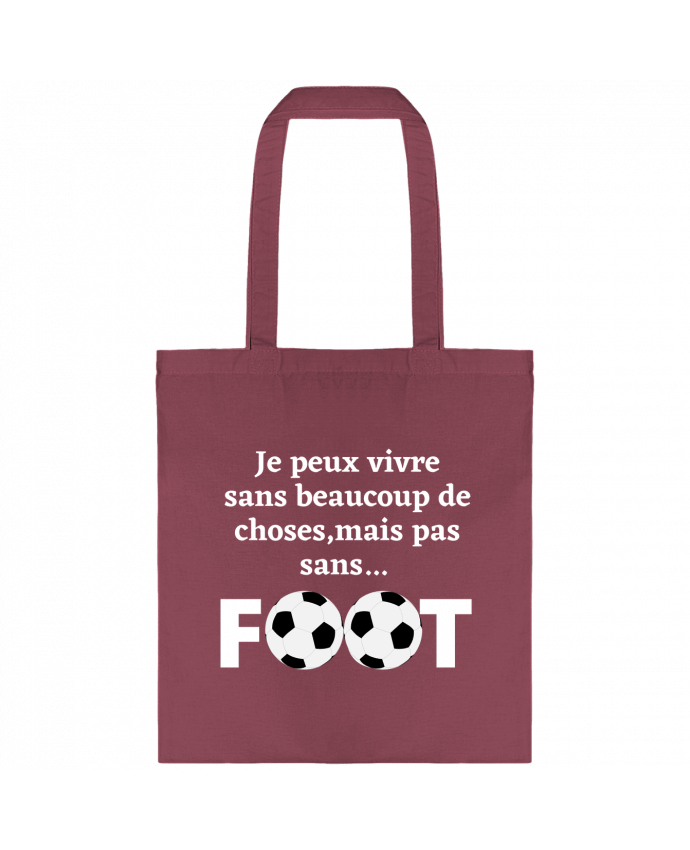 Tote-bag Fou de foot par Anastasia