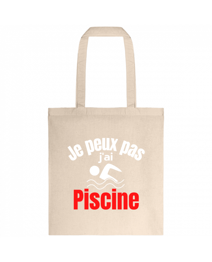 Tote-bag Je peux pas,j'ai piscine par Anastasia