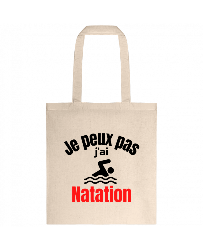 Tote-bag Je peux pas,j'ai natation par Anastasia