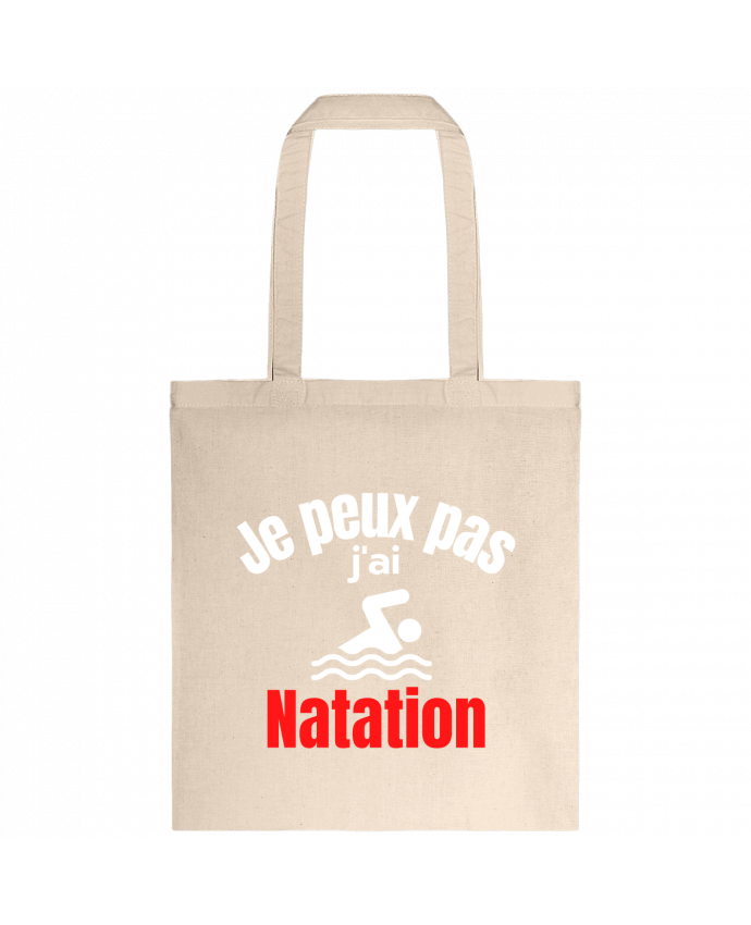 Tote-bag Je peux pas,j'ai natation par Anastasia