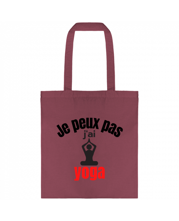 Tote-bag Je peux pas,j'ai yoga par Anastasia