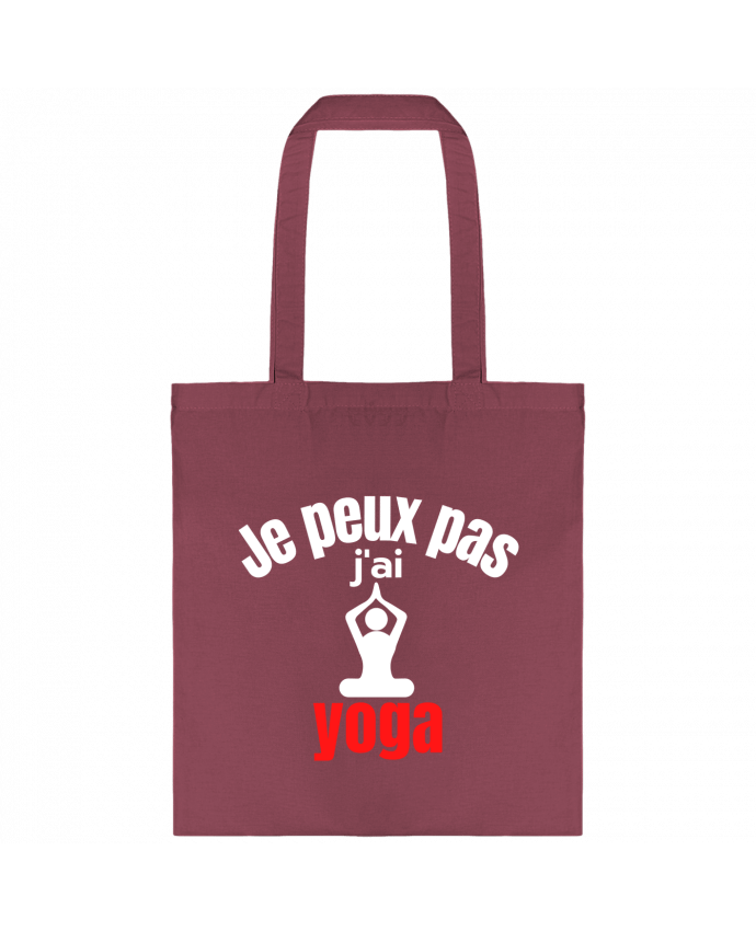 Tote-bag Je peux pas,j'ai yoga par Anastasia