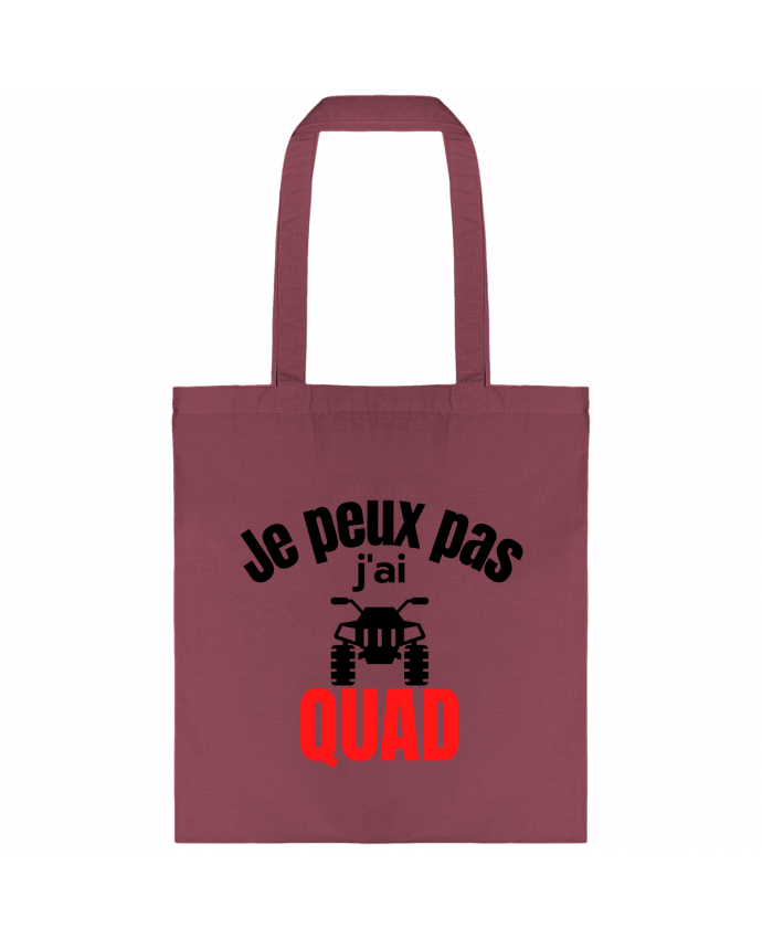 Tote-bag Je peux pas,j'ai Quad par Anastasia