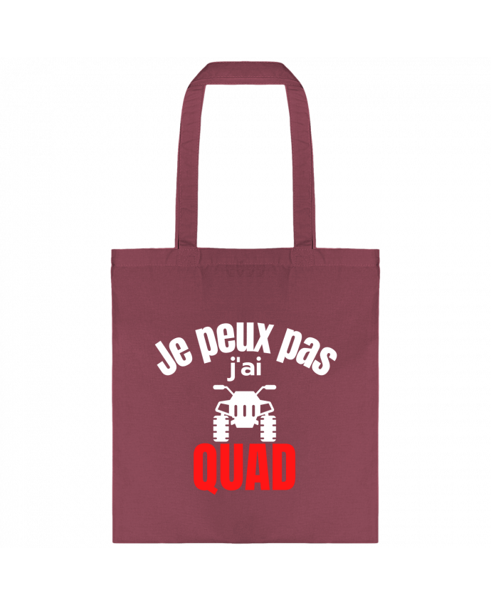 Tote-bag Je peux pas,j'ai quad par Anastasia