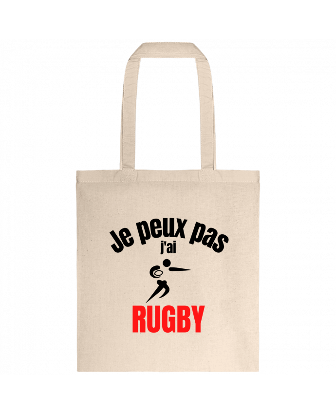 Tote-bag Je peux pas,j'ai rugby par Anastasia