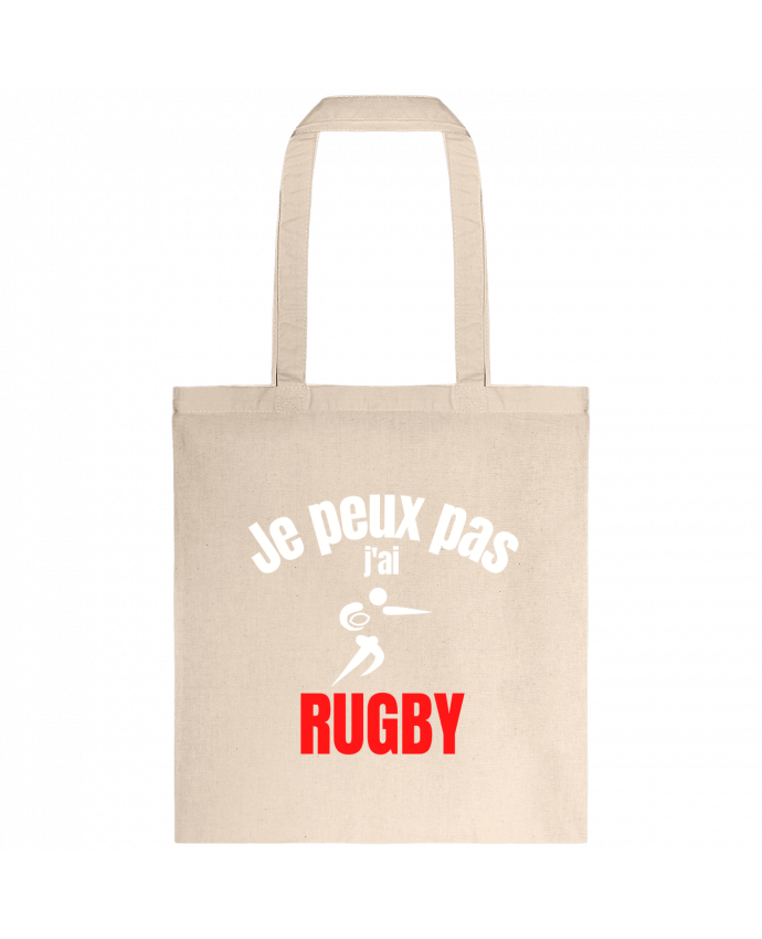 Tote-bag Je peux pas,j'ai rugby par Anastasia