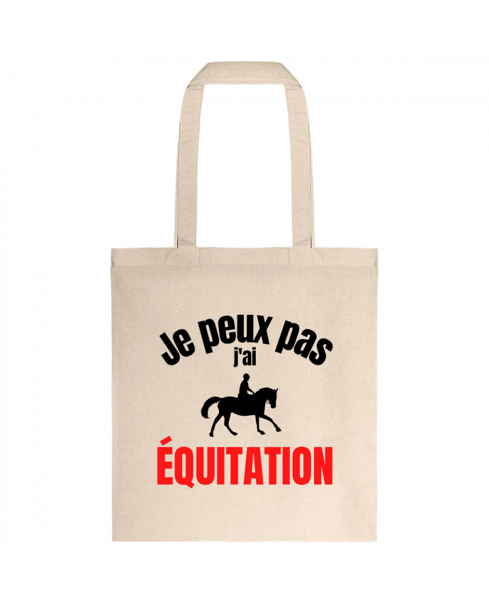 Tote-bag Je peux pas,j'ai équitation par Anastasia