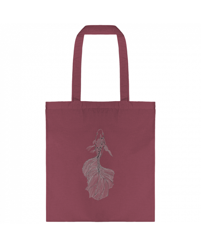 Tote-bag Heureux comme un poisson dans l'eau par Nathalie14-7