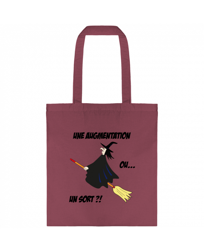 Tote-bag SORCIERE HALLOWEEN WITCH TRAVAIL WORK AUGMENTATION SALARY INCREASE par                     