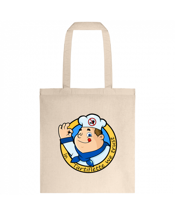 Tote-bag Tartiflette par NoriskNimoDigitalArt