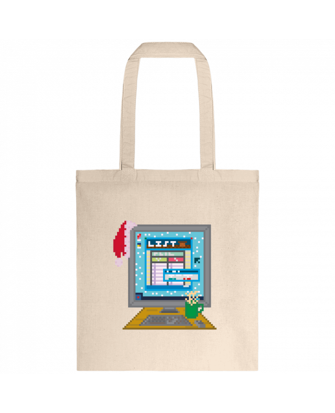 Tote-bag THE LIST par Santiaguen