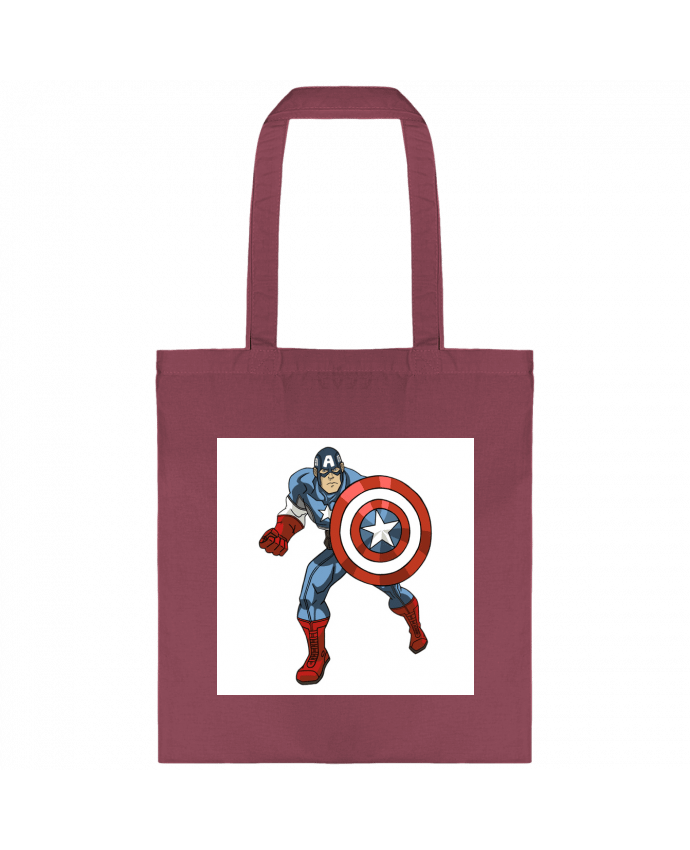 Tote-bag Captain America par Clawcrea 
