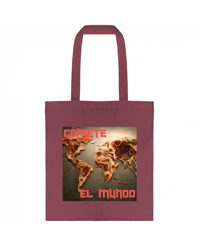 Tote-bag Cómete el mundo! par a-Creations