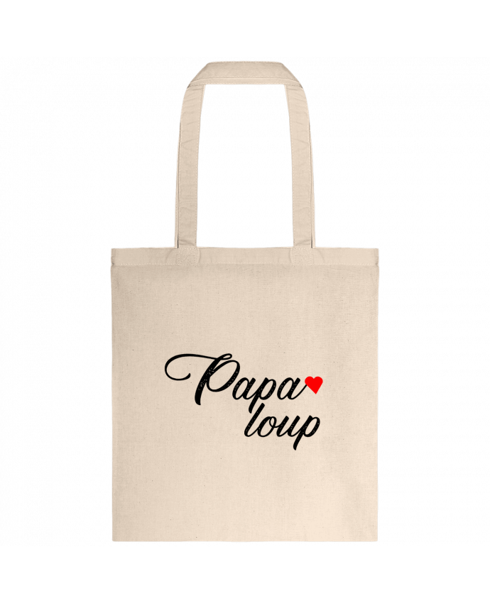 Tote-bag papa loup par Tosca_33