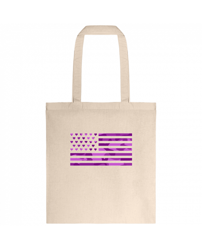 Tote-bag Love army par Lamouchenoire