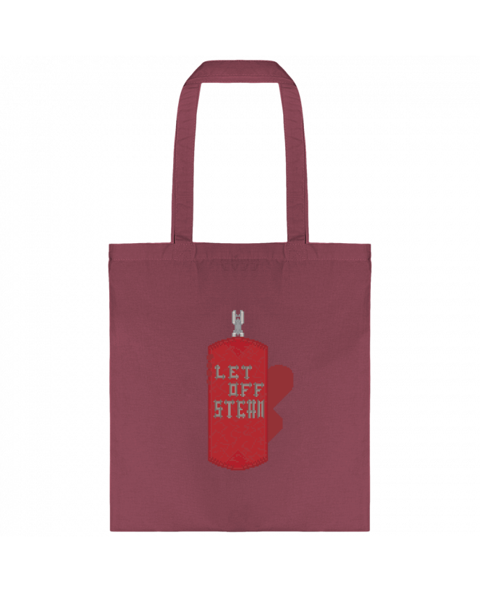 Tote-bag LET OFF STEAM par Santiaguen