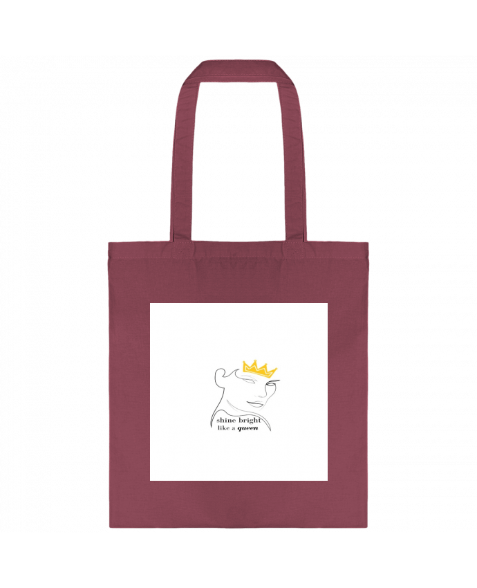 Tote-bag shine bright like a queen par Meryamlittlething