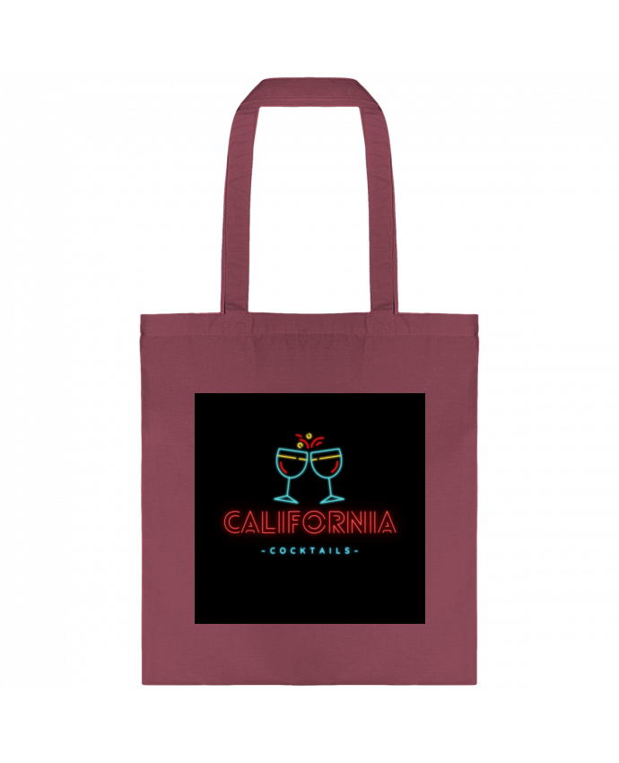 Tote-bag CALIFORNIA cocktails par ilyaseedit