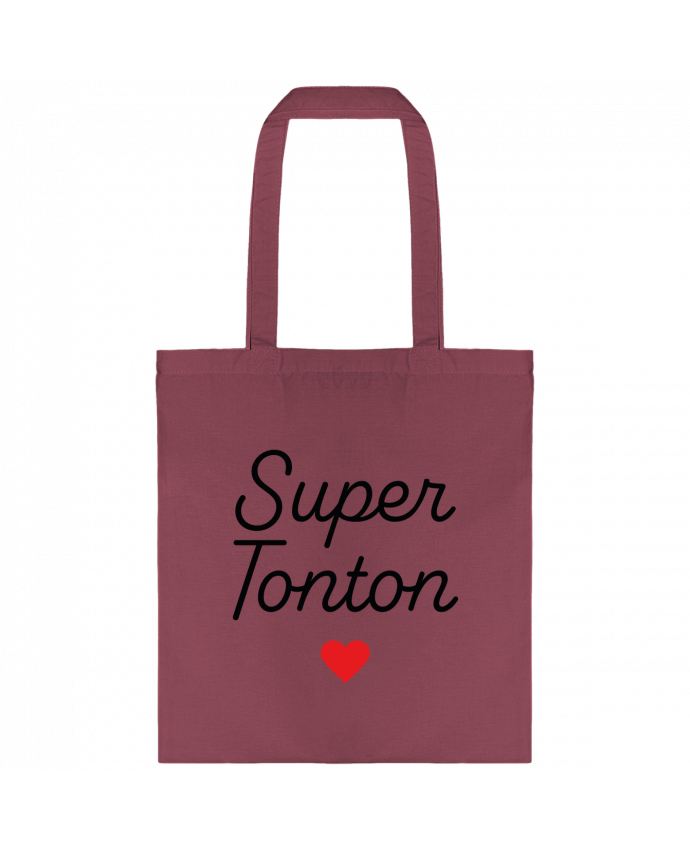 Tote-bag Super Tonton par Mademoiselle Polly