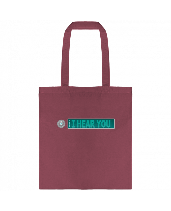 Tote-bag I HEAR YOU par Santiaguen