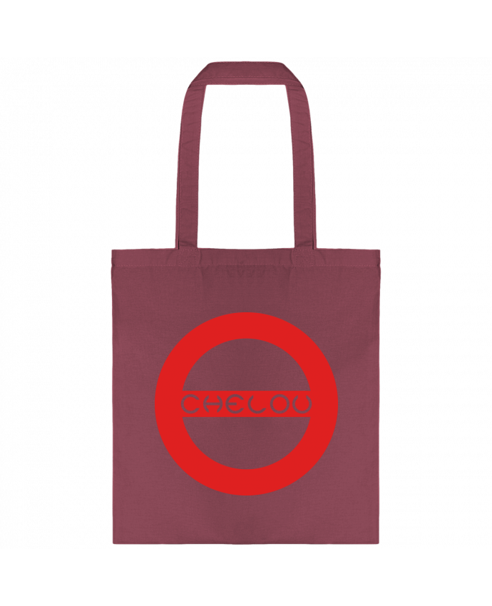 Tote Bag cotton Chelou - Emblème Rouge by Chelou