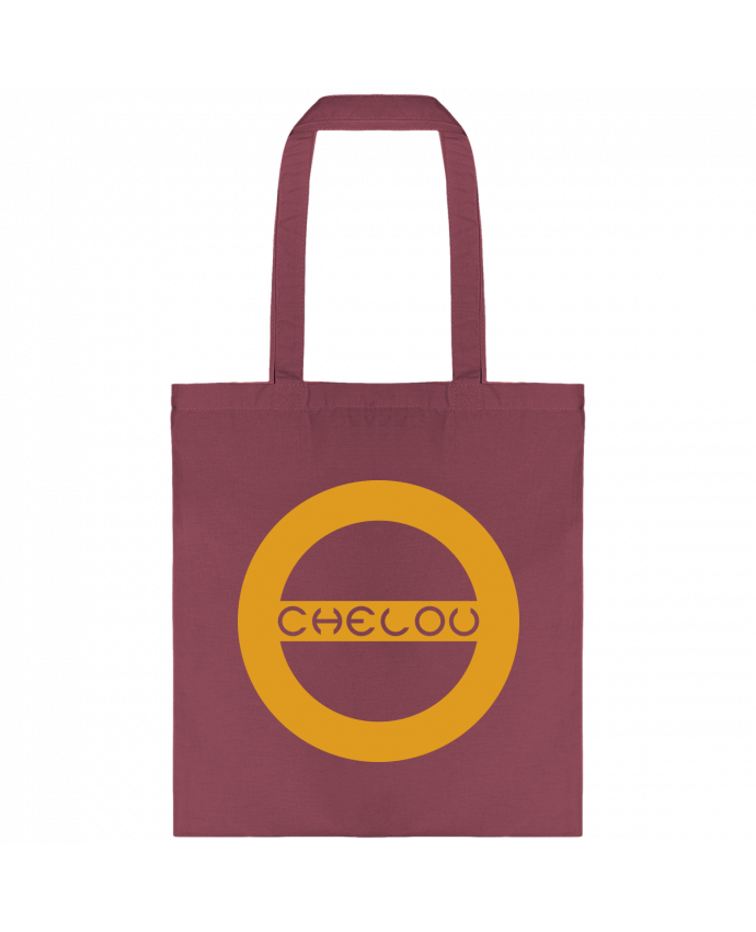 Bolsa de Tela de Algodón Chelou - Emblème Orange por Chelou