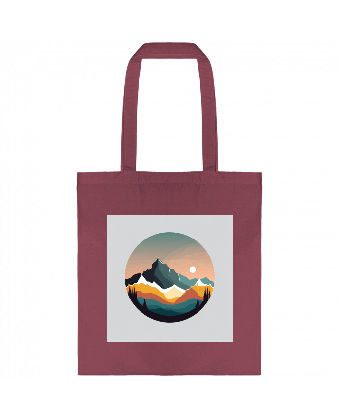 Tote-bag Montagne par Louis_Designs