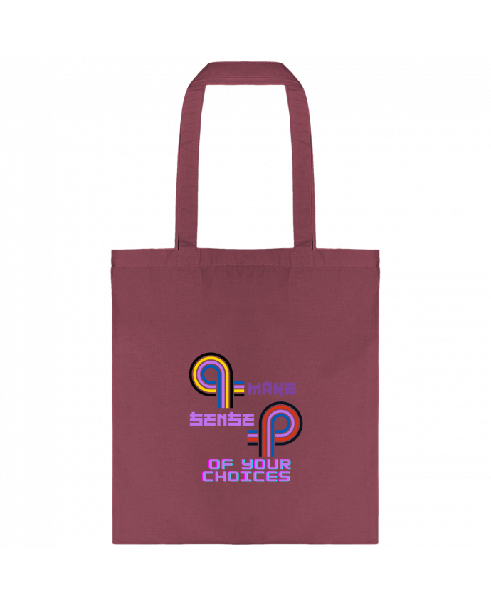 Tote-bag Make sense of your choices par Rozane 