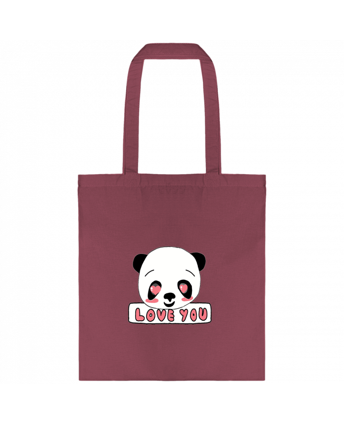 Tote-bag i love you par Ivonne Granillo