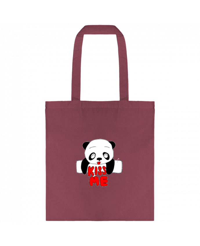Tote-bag kiss me par Ivonne Granillo