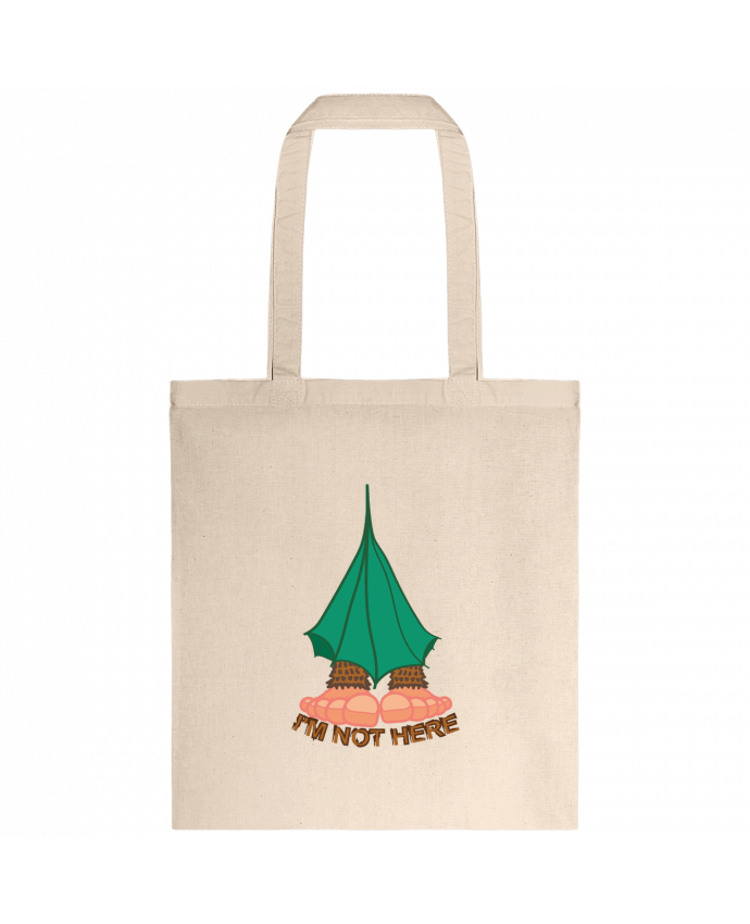 Tote-bag I M NOT HERE par Santiaguen