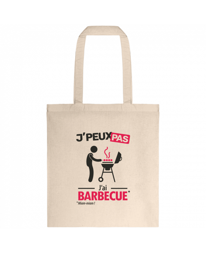 Tote-bag J'peux pas j'ai barbecue ! par LilouZen