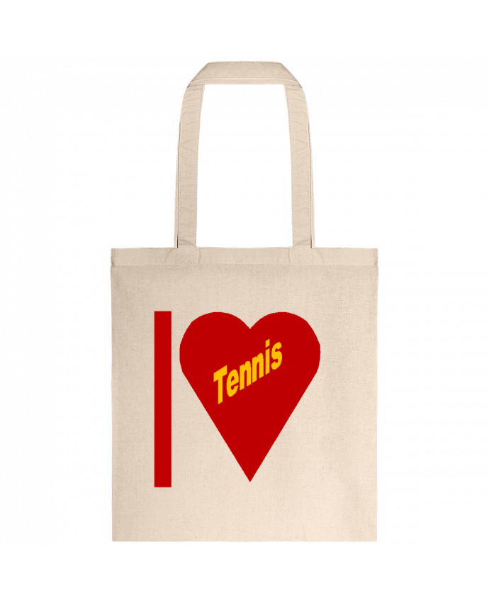 Tote-bag I LOVE  TENNIS par FIRST  STAR