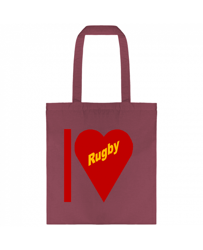 Tote-bag I  LOVE  RUGBY par FIRST  STAR