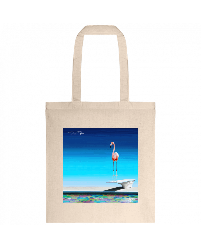 Tote-bag Flamingo at the pool par MagicDesign