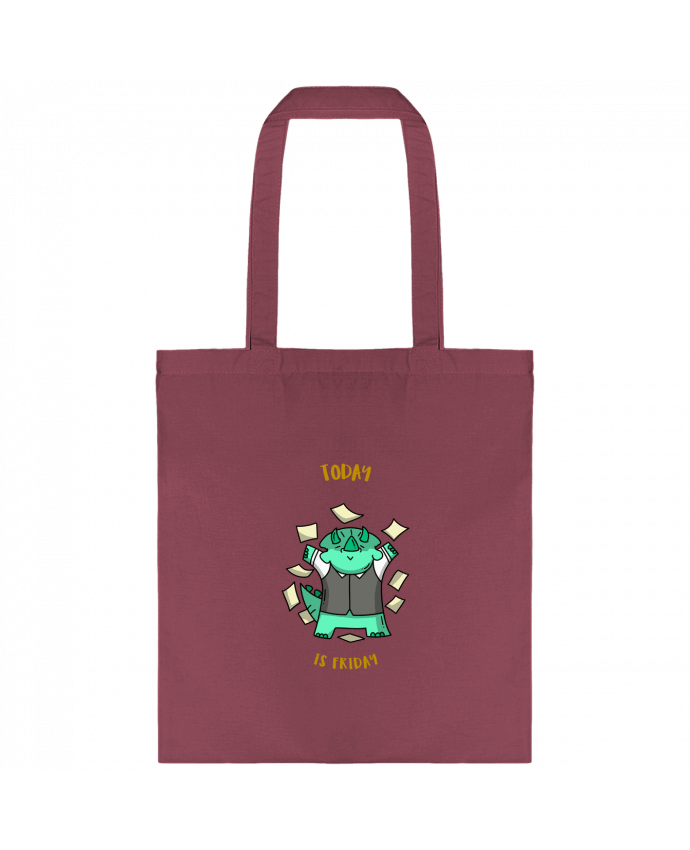 Tote-bag Today is friday par Mooditude