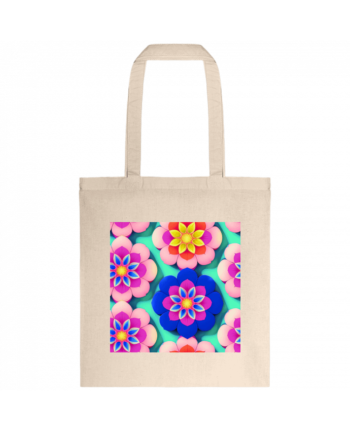 Tote-bag Motif floral japonais frais et bigarré parfait pour la bonne humeur par ZoTiLuS