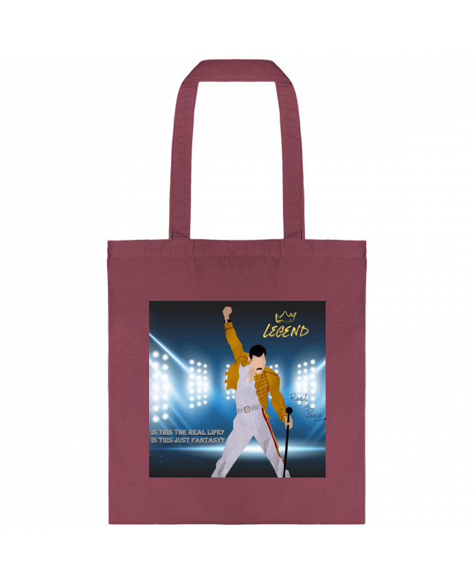 Tote-bag Freddie Mercury par mscaglione