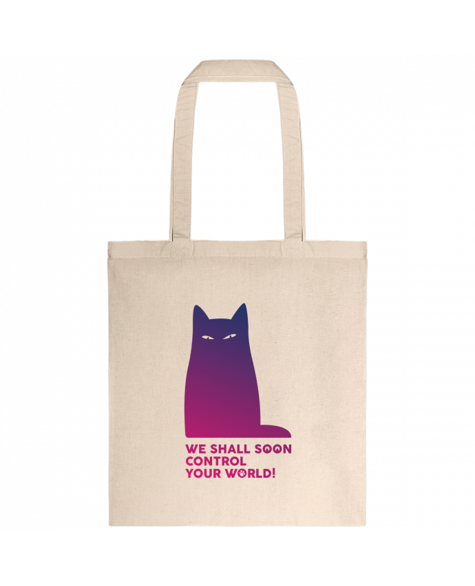 Tote-bag We shall soon control your world par Galliotin