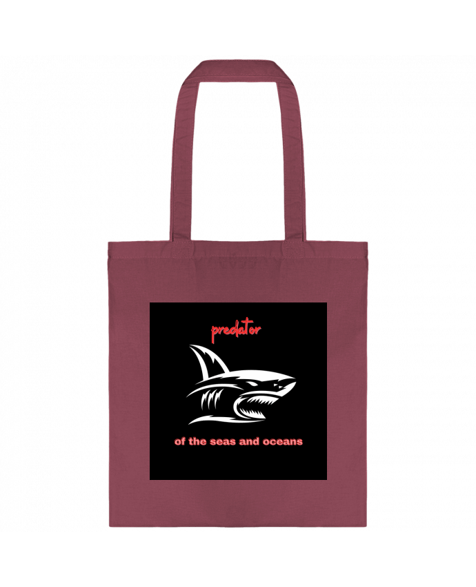 Tote-bag PREDATEUR MARIN par 5M