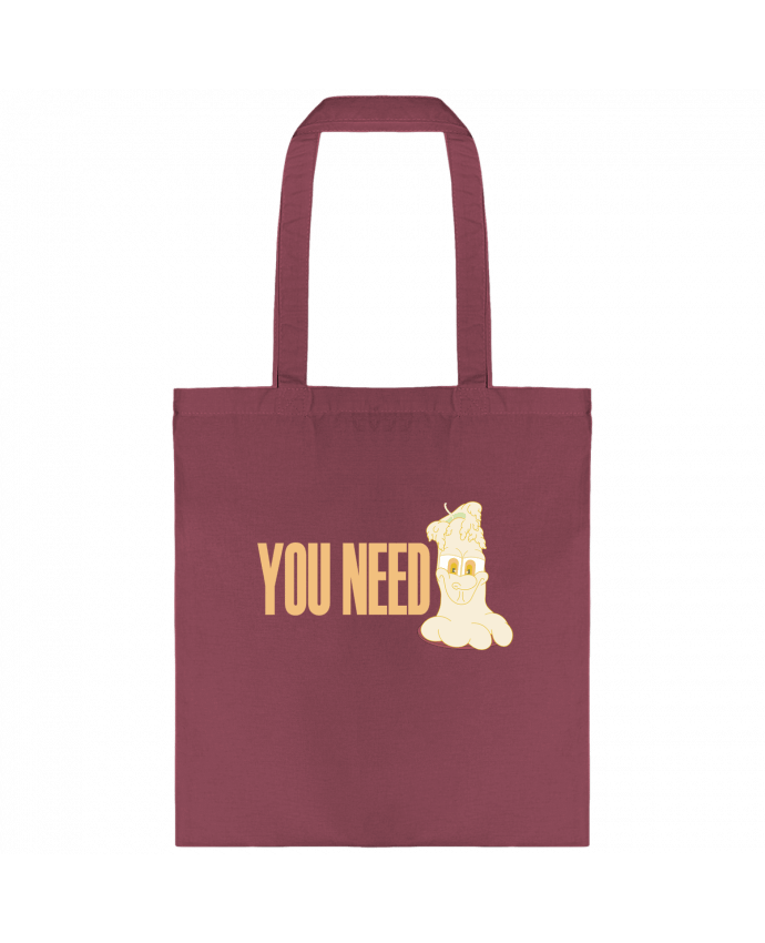 Tote-bag YOU NEED par Santiaguen