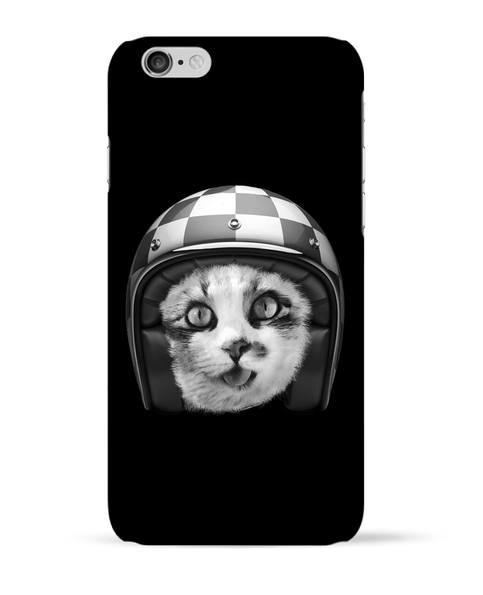 Case 3D iPhone 6 Biker cat by justsayin