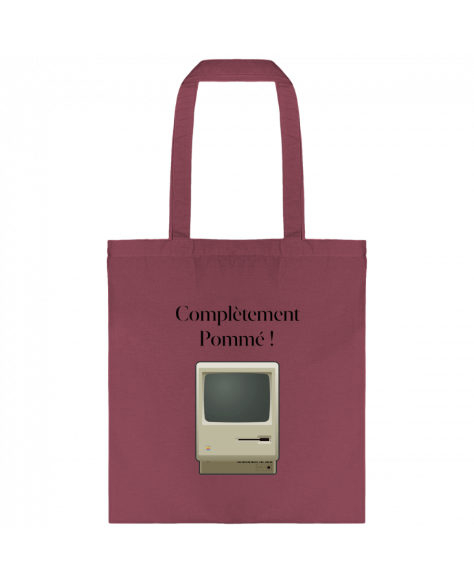 Tote-bag Complètement Pommé Classic Mac par Nicolaiev