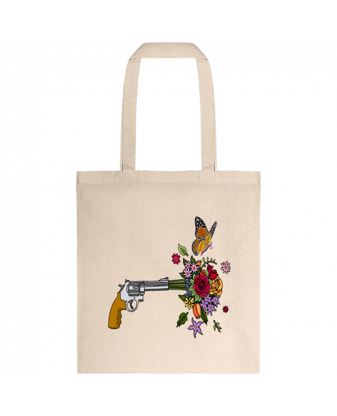 Tote-bag Le pistolet de la paix par LAGUENY