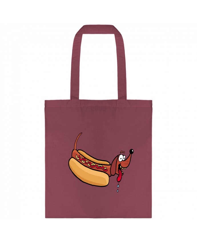 Tote-bag Hot dog par LAGUENY